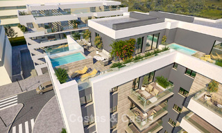 Nieuw op de markt. Moderne nieuwbouwappartementen met hedendaagse stijl te koop in Fuengirola, Costa del Sol 775025 