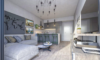 Nieuw op de markt. Moderne nieuwbouwappartementen met hedendaagse stijl te koop in Fuengirola, Costa del Sol 775029 