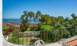 Ruim 4-slaapkamer townhouse met prachtig zeezicht te koop gelegen in Marbella Oost 775137 