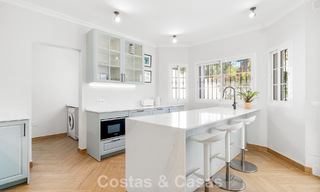 Instapklare luxevilla in Mediterrane bouwstijl te koop in een residentiële woonwijk in de golfvallei van Mijas, Costa del Sol 775168 