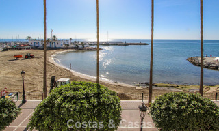 Eerstelijnsstrand appartement met fenomenaal uitzicht te koop in Marbella centrum 775036 