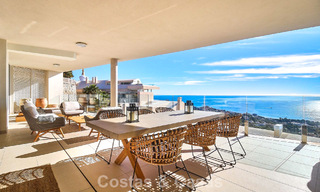 Instapklaar, vooruitstrevend appartement met panoramisch zeezicht te koop in Benalmadena, Costa del Sol 775486 