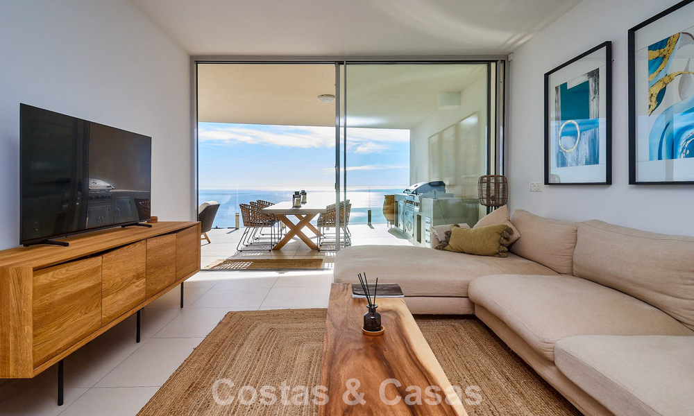 Instapklaar, vooruitstrevend appartement met panoramisch zeezicht te koop in Benalmadena, Costa del Sol 775490