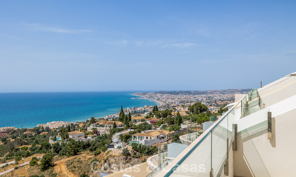 Moderne appartementen met fenomenaal zeezicht te koop in Benalmadena, Costa del Sol 807069