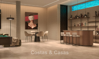 Geavanceerde designervilla met prachtig zeezicht te koop in El Madroñal, Benahavis - Marbella 775255 