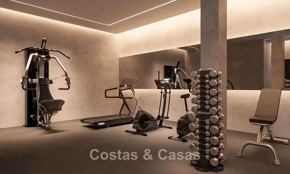 Geavanceerde designervilla met prachtig zeezicht te koop in El Madroñal, Benahavis - Marbella 775257