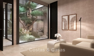 Geavanceerde designervilla met prachtig zeezicht te koop in El Madroñal, Benahavis - Marbella 775258 