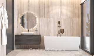 Geavanceerde designervilla met prachtig zeezicht te koop in El Madroñal, Benahavis - Marbella 775273 
