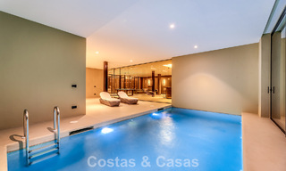 Geavanceerde designervilla met prachtig zeezicht te koop in El Madroñal, Benahavis - Marbella 796839 