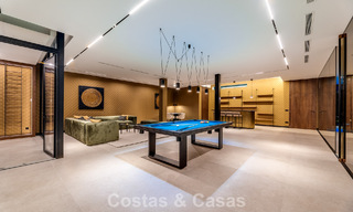 Geavanceerde designervilla met prachtig zeezicht te koop in El Madroñal, Benahavis - Marbella 796840 