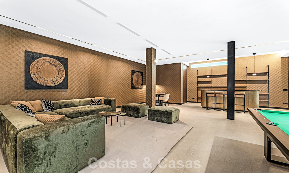 Geavanceerde designervilla met prachtig zeezicht te koop in El Madroñal, Benahavis - Marbella 796854