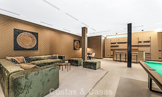 Geavanceerde designervilla met prachtig zeezicht te koop in El Madroñal, Benahavis - Marbella 796854 