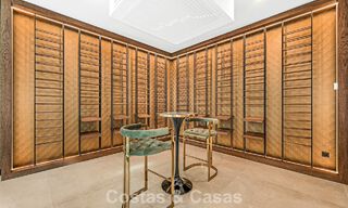 Geavanceerde designervilla met prachtig zeezicht te koop in El Madroñal, Benahavis - Marbella 796866 