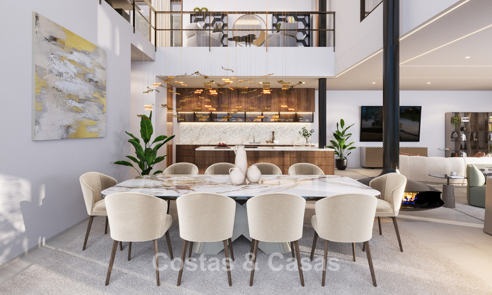 Architectonisch meesterwerk met fenomenaal zeezicht te koop in El Madroñal, Benahavis - Marbella 775300
