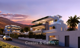 Nieuw op de markt. Stijlvolle boutique appartementen te koop op loopafstand van het strand met zeezicht in West Estepona 775419 