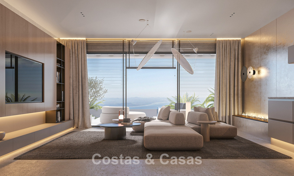 Nieuw op de markt. Stijlvolle boutique appartementen te koop op loopafstand van het strand met zeezicht in West Estepona 775423