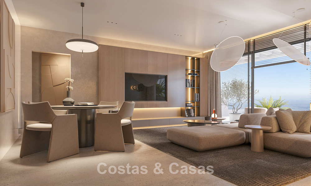 Nieuw op de markt. Stijlvolle boutique appartementen te koop op loopafstand van het strand met zeezicht in West Estepona 775425