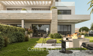 Nieuw op de markt. Stijlvolle boutique appartementen te koop op loopafstand van het strand met zeezicht in West Estepona 775435 