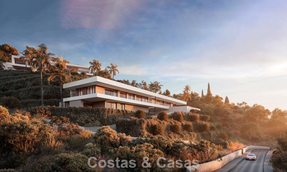 Vooraanstaande designvilla te koop, omgeven door weelderig groen, in een prestigieuze gated community in Benahavis - Marbella 775384