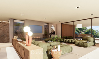 Vooraanstaande designvilla te koop, omgeven door weelderig groen, in een prestigieuze gated community in Benahavis - Marbella 775387 