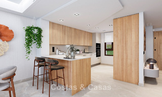 Nieuwe 3-slaapkamer woningen te koop in een prestigieus golfresort in Mijas, Costa del Sol 775391 