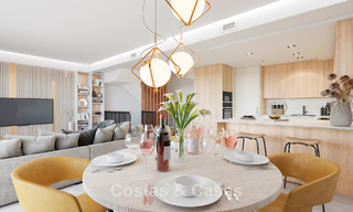 Nieuwe 3-slaapkamer woningen te koop in een prestigieus golfresort in Mijas, Costa del Sol 775396 