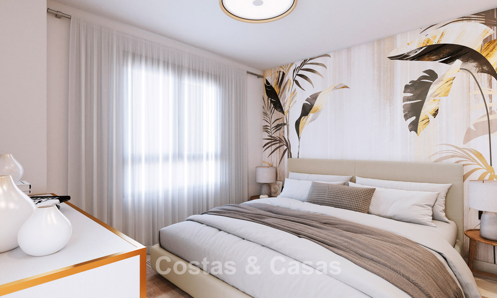 Nieuwe 3-slaapkamer woningen te koop in een prestigieus golfresort in Mijas, Costa del Sol 775397