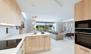 Nieuwe 3-slaapkamer woningen te koop in een prestigieus golfresort in Mijas, Costa del Sol 775398 