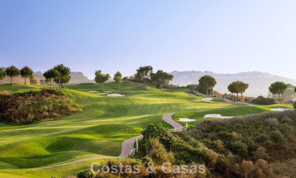 Nieuwe 3-slaapkamer woningen te koop in een prestigieus golfresort in Mijas, Costa del Sol 775400