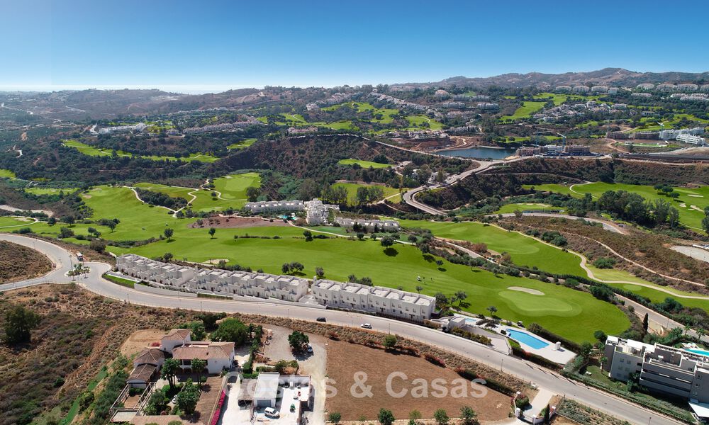 Nieuwe 3-slaapkamer woningen te koop in een prestigieus golfresort in Mijas, Costa del Sol 775406