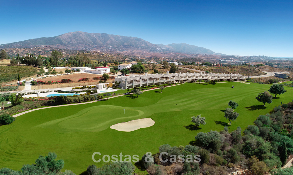 Nieuwe 3-slaapkamer woningen te koop in een prestigieus golfresort in Mijas, Costa del Sol 775407