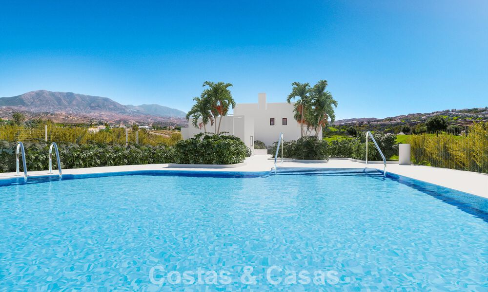 Nieuwe 3-slaapkamer woningen te koop in een prestigieus golfresort in Mijas, Costa del Sol 775408