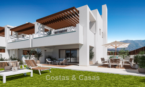 Nieuwe 3-slaapkamer woningen te koop in een prestigieus golfresort in Mijas, Costa del Sol 775410