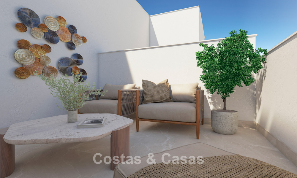 Nieuwe 3-slaapkamer woningen te koop in een prestigieus golfresort in Mijas, Costa del Sol 775413