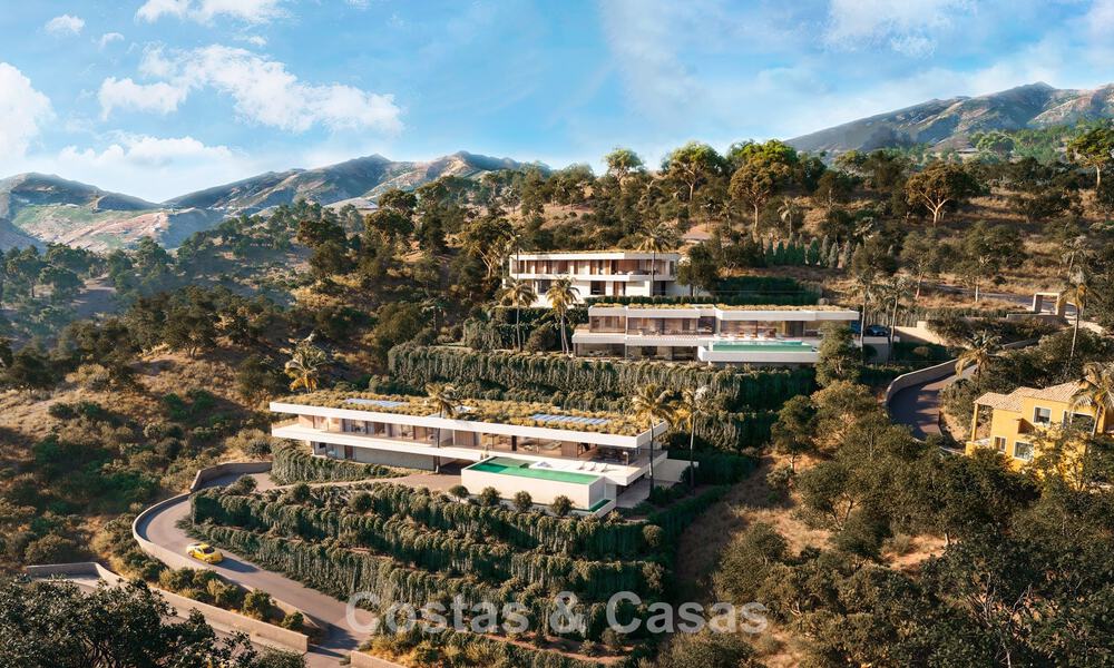 Prachtige villa in eigentijdse mediterrane stijl te koop in een omsloten woonresort in Benahavis - Marbella 775525