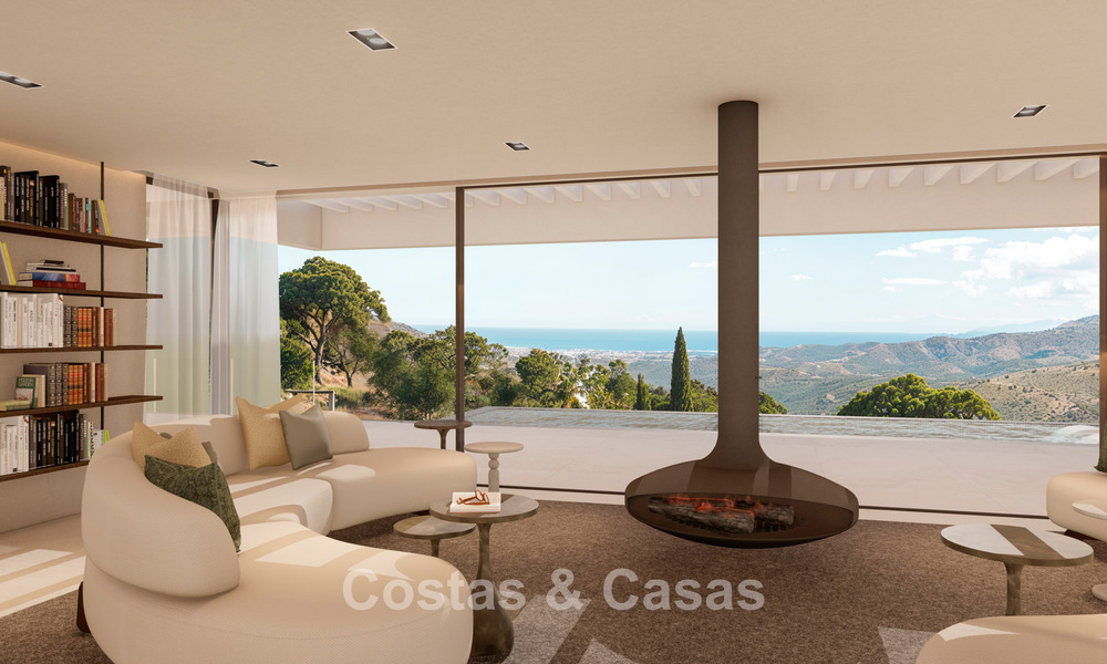 Prachtige villa in eigentijdse mediterrane stijl te koop in een omsloten woonresort in Benahavis - Marbella 775531