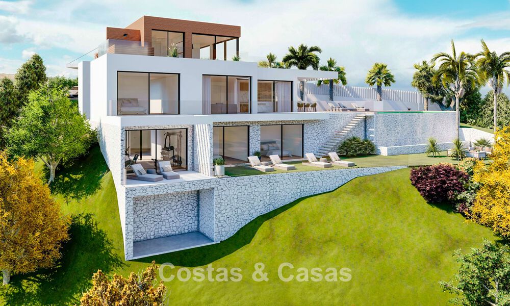 Moderne, luxe nieuwbouwvilla te koop in Oost Marbella 775585