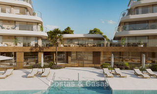 Nieuw op de markt. Duurzame nieuwe appartementen met zeezicht te koop op loopafstand van het strand in West-Estepona 775831 