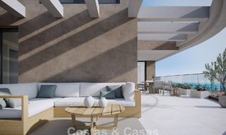 Nieuw op de markt. Duurzame nieuwe appartementen met zeezicht te koop op loopafstand van het strand in West-Estepona 775840 