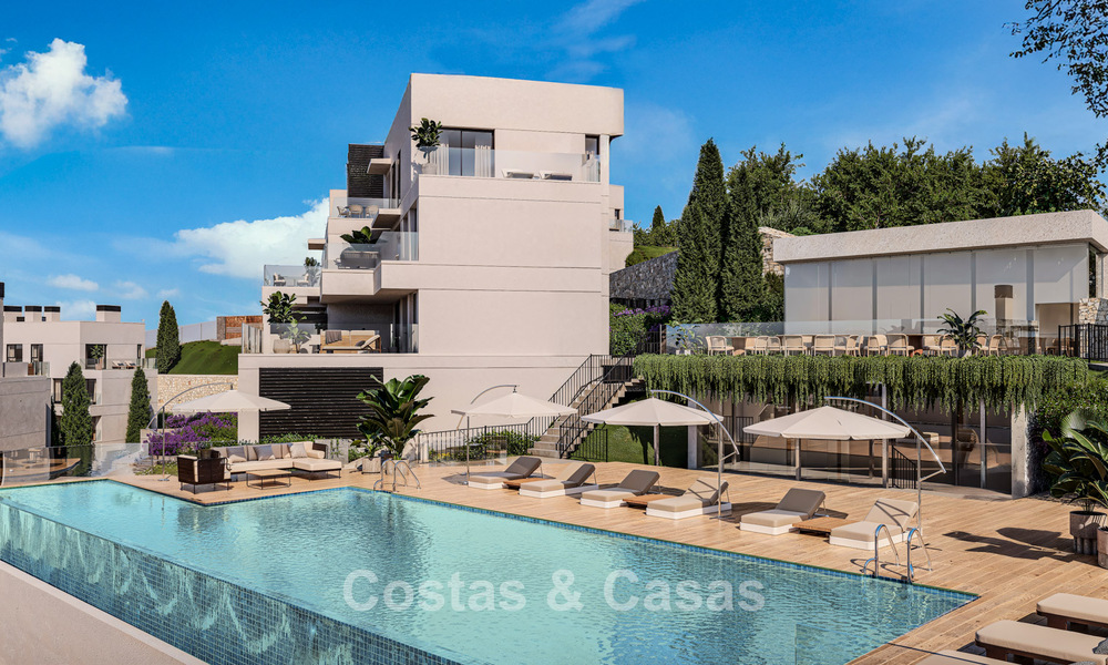 Nieuw op de markt. Stijlvolle golfappartementen te koop in een begeerd golfresort in Mijas, Costa del Sol 776201