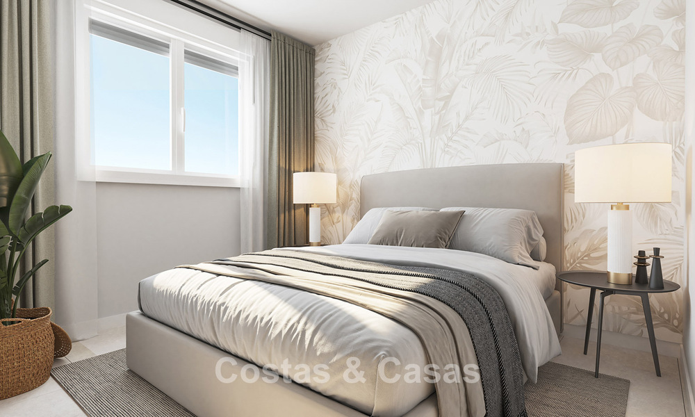 Laatste units! Nieuwe appartementen te koop, op loopafstand van voorzieningen en het strand op de New Golden Mile, Marbella - Estepona 776211