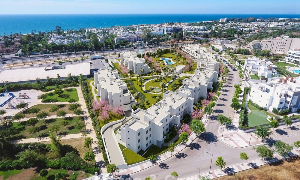 Laatste units! Nieuwe appartementen te koop, op loopafstand van voorzieningen en het strand op de New Golden Mile, Marbella - Estepona 776213