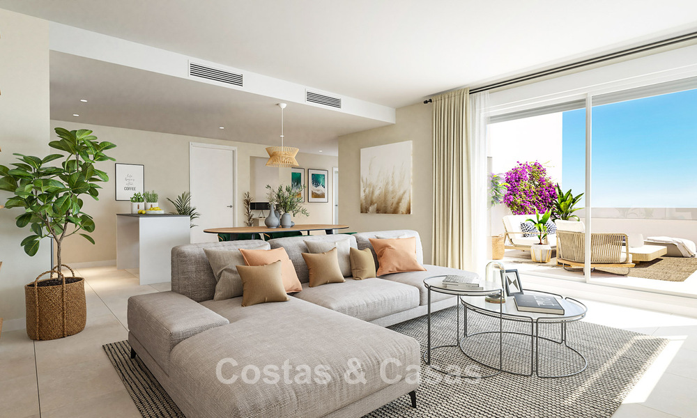 Laatste units! Nieuwe appartementen te koop, op loopafstand van voorzieningen en het strand op de New Golden Mile, Marbella - Estepona 776214