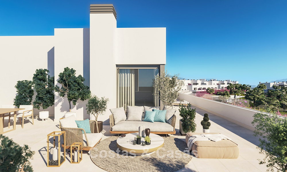 Laatste units! Nieuwe appartementen te koop, op loopafstand van voorzieningen en het strand op de New Golden Mile, Marbella - Estepona 776220