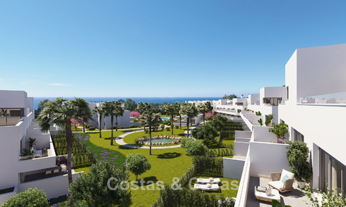 Laatste units! Nieuwe appartementen te koop, op loopafstand van voorzieningen en het strand op de New Golden Mile, Marbella - Estepona 776221