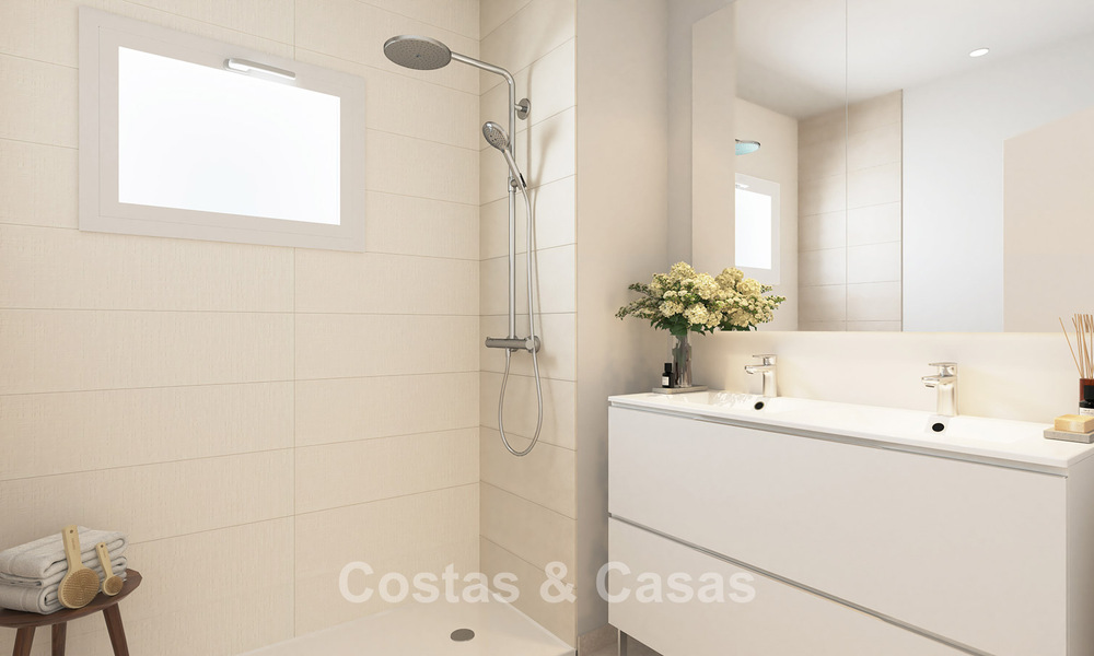 Laatste units! Nieuwe appartementen te koop, op loopafstand van voorzieningen en het strand op de New Golden Mile, Marbella - Estepona 776223