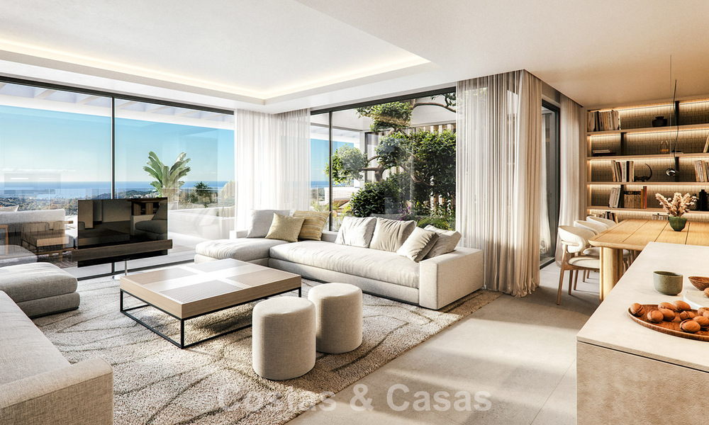 Elegante off-plan appartementen te koop op een steenworp van een grote blauwe lagune aan de Costa del Sol 776167