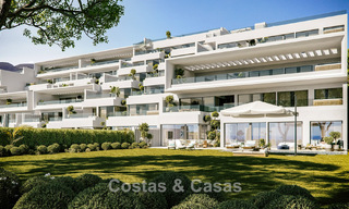 Elegante off-plan appartementen te koop op een steenworp van een grote blauwe lagune aan de Costa del Sol 776168 