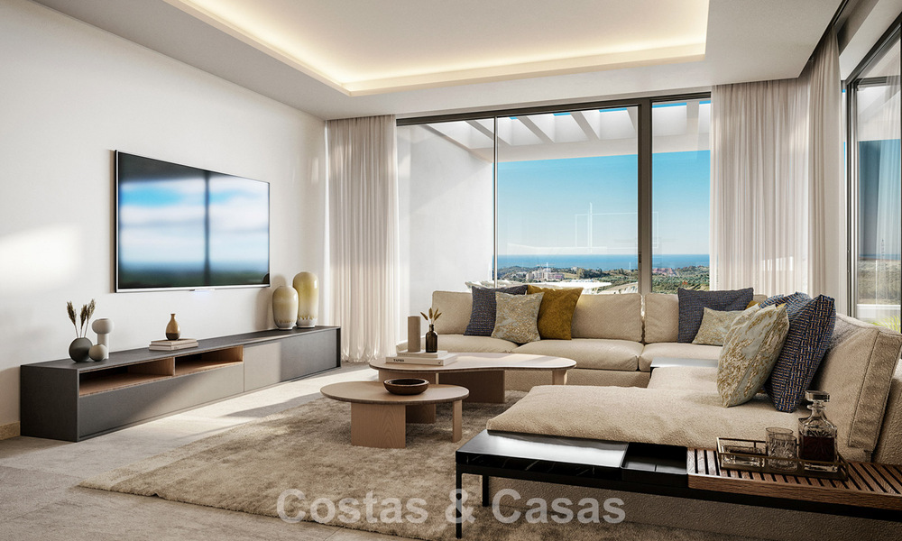 Elegante off-plan appartementen te koop op een steenworp van een grote blauwe lagune aan de Costa del Sol 776174