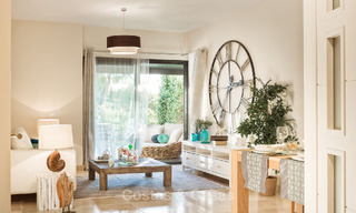 Eigentijdse golf appartementen te koop in een 5-sterren golfresort, New Golden Mile, Marbella - Benahavis 807042 